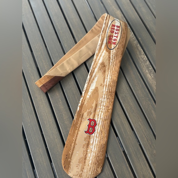 Vintage MLB Boston Red Sox Bat Tie - Picture 1 of 7